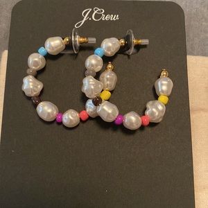 J. Crew Hoop Earrings
